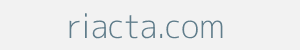 Image of riacta.com