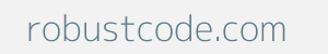 Image of robustcode.com