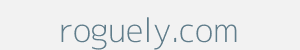 Image of roguely.com