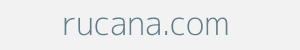 Image of rucana.com
