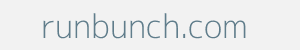 Image of runbunch.com