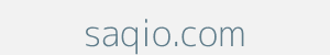 Image of saqio.com