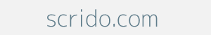 scrido.com Image of scrido.com