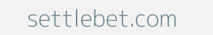 Image of settlebet.com