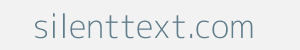 Image of silenttext.com