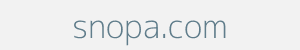 snopa.com Image of snopa.com