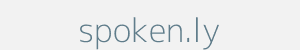 Image of spoken.ly
