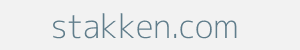 stakken.com Image of stakken.com