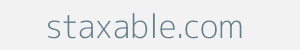 Image of staxable.com