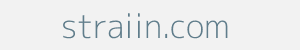straiin.com Image of straiin.com
