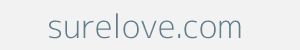 surelove.com Image of surelove.com