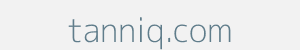 tanniq.com Image of tanniq.com