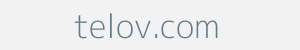 Image of telov.com