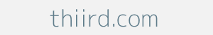 thiird.com Image of thiird.com