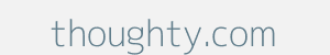 Image of thoughty.com