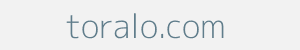 Image of toralo.com