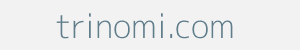 Image of trinomi.com