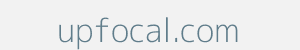 Image of upfocal.com