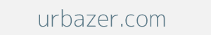 Image of urbazer.com