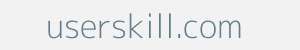 Image of userskill.com