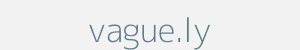 Image of vague.ly