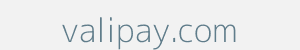 Image of valipay.com