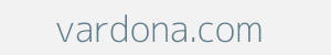vardona.com Image of vardona.com