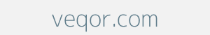 Image of veqor.com