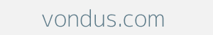 vondus.com Image of vondus.com