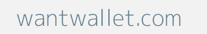 wantwallet.com Image of wantwallet.com