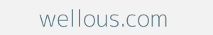 Image of wellous.com