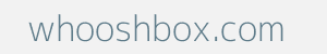 whooshbox.com Image of whooshbox.com