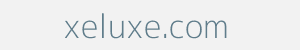 Image of xeluxe.com