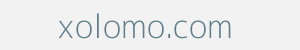 xolomo.com Image of xolomo.com