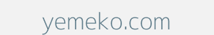 Image of yemeko.com