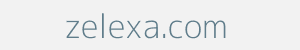 Image of zelexa.com
