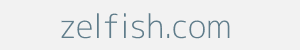 Image of zelfish.com