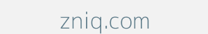 Image of zniq.com