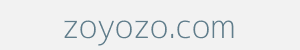 Image of zoyozo.com